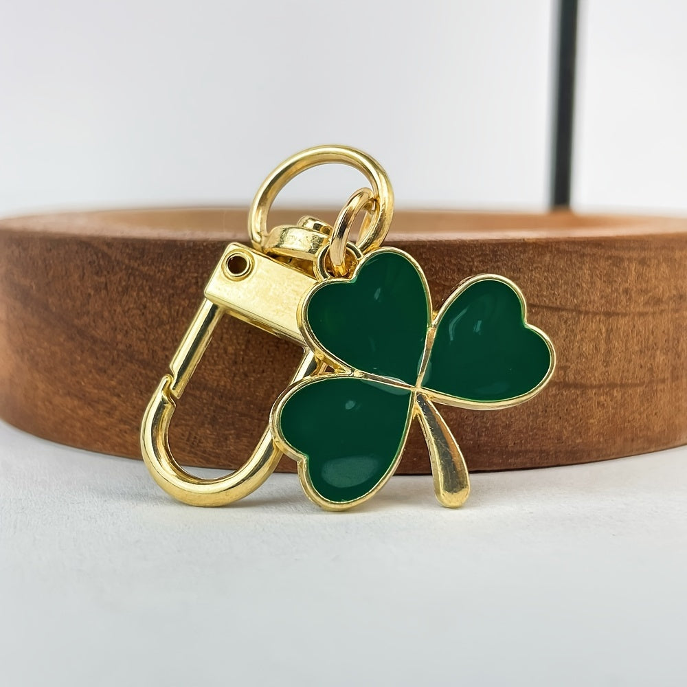 Lucky Shamrock Keychain Blessing Gift For Bags Wallets Car Keys