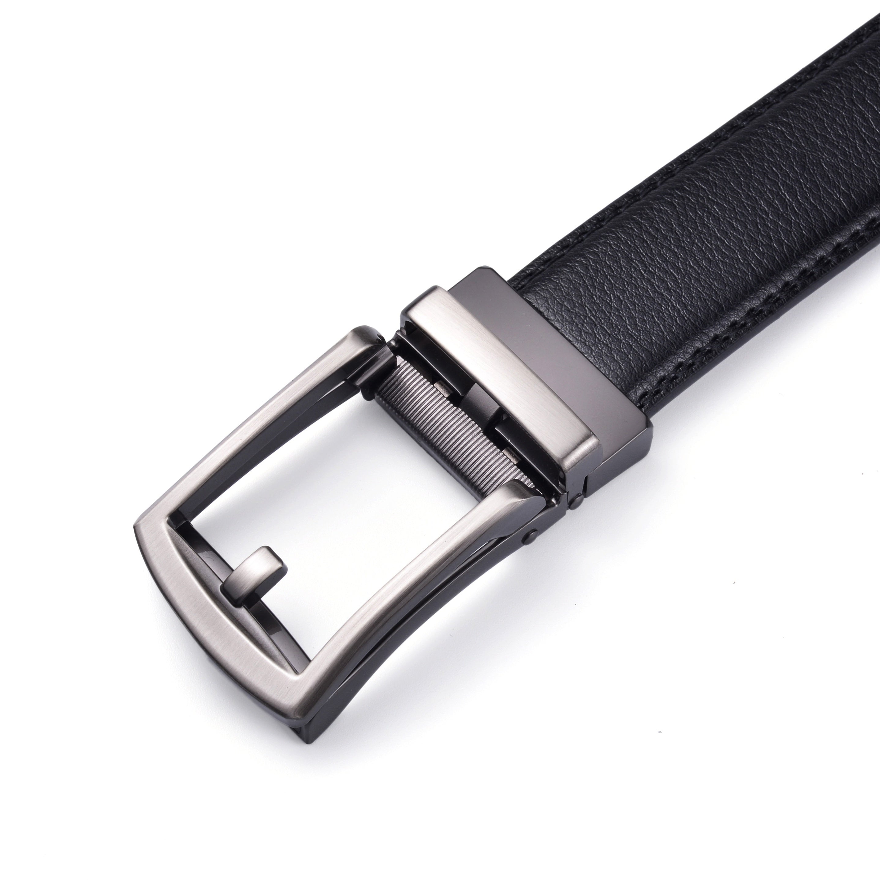 Men's Square Buckle Belt Decorative Accessories for Pants Jeans