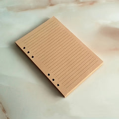A5 Loose Leaf Paper 80 Sheets 160 Pages 6-Hole Core Replacement