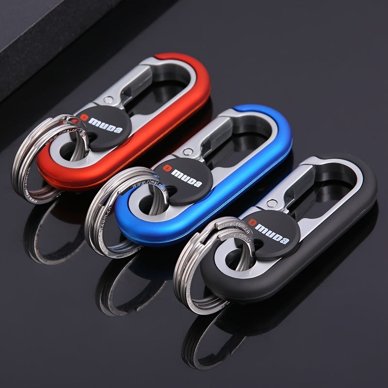 1pc Car Key Chain Metal Key Ring Men's Waist Hanging Key Pendant
