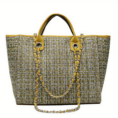 Large Capacity Shoulder Bag Top Handle Portable Handbag