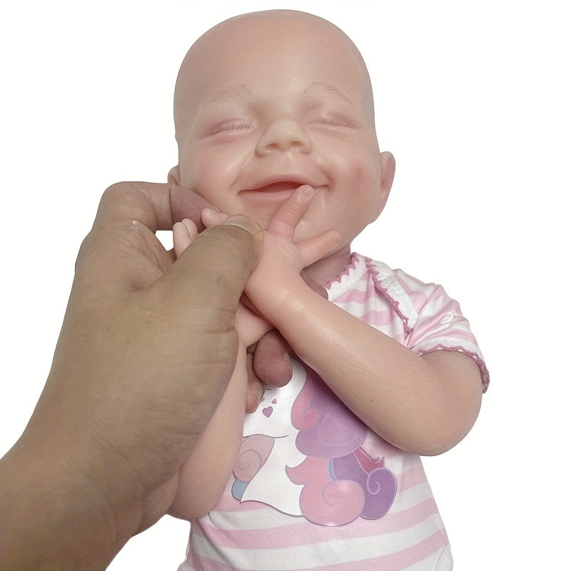 Silicone Mini Baby Soft Dolls for Children's Practice