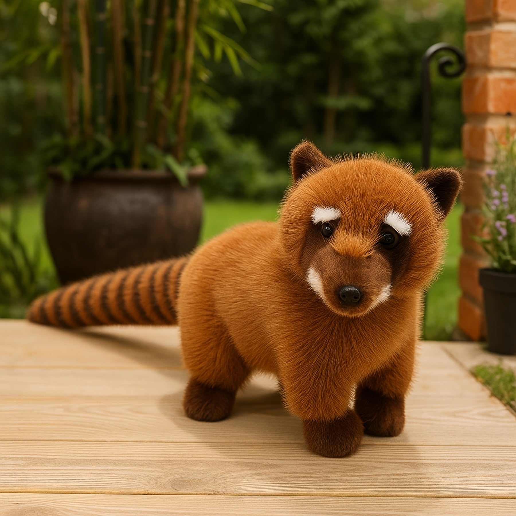 Giant Raccoon Plush Toy Ultra Soft Stuffed Animal Cuddly Gift