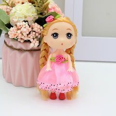 Mini Doll Keychain Pendant for Bags and Parties