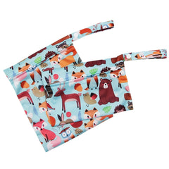 Asenappy 2pcs Wet Bags Baby Diaper Bags