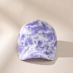 Tie Dye Y2K Baseball Cap Sports Sun Hat Men Dad Hats