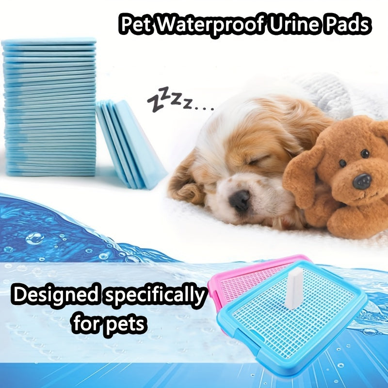 50pcs Disposable Dog Training Pads Absorbent Diapers For Dogs