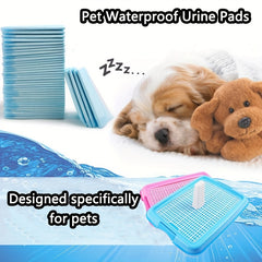 50pcs Disposable Dog Training Pads Absorbent Diapers For Dogs