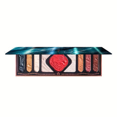 9 Colors Eyeshadow Palette Matte Shimmer Finish Red Brown Tone Cosmetics