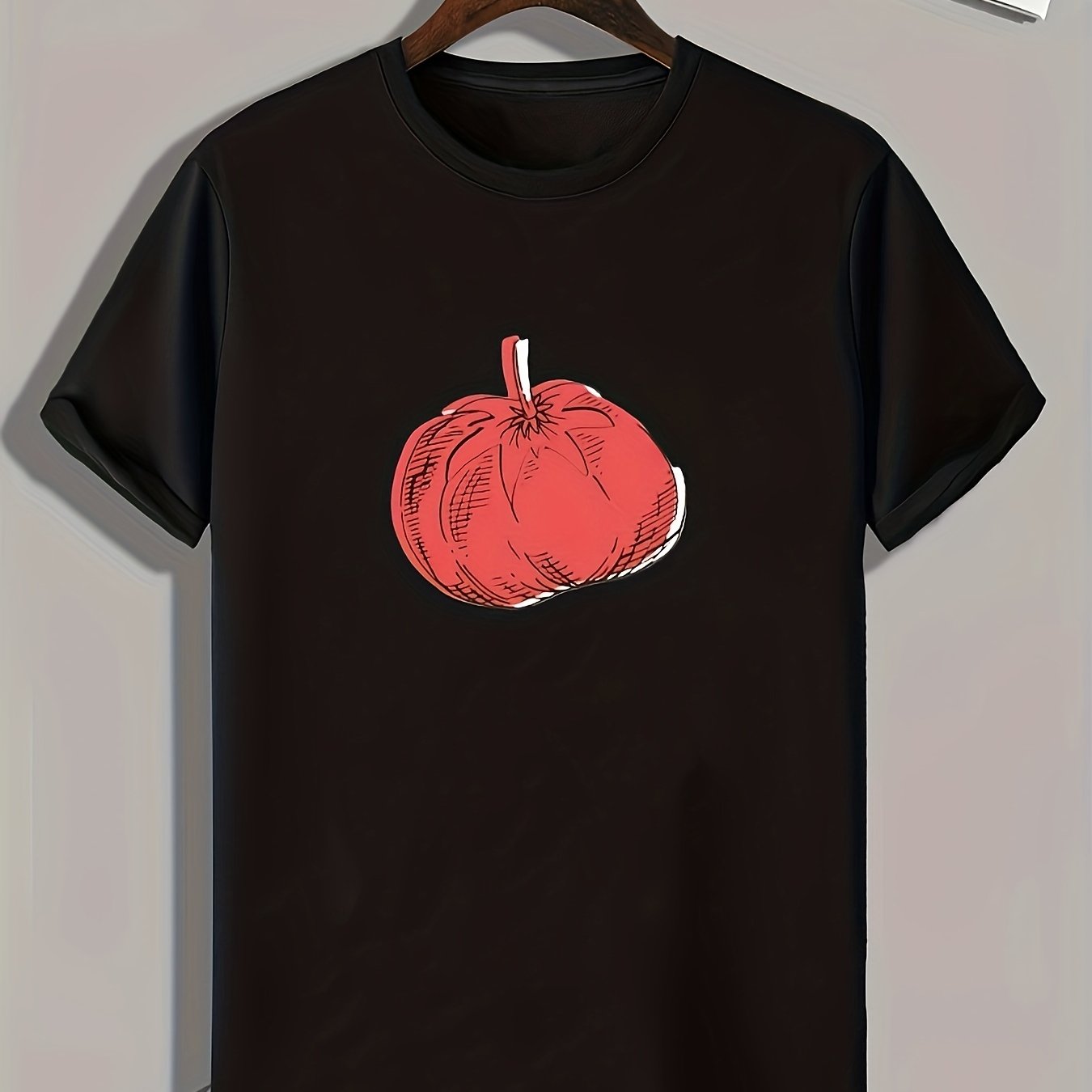 Fruit Pattern Print Sports T-shirt for Men