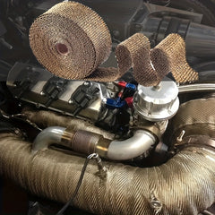 5M Banana Cloth Insulation Belt Car Exhaust Pipe High Temperature Heat Insulatio
