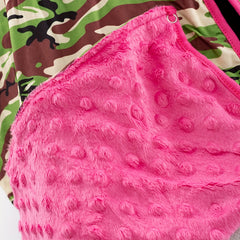 Camouflage Bow Car Seat Sunshade for Little Princess