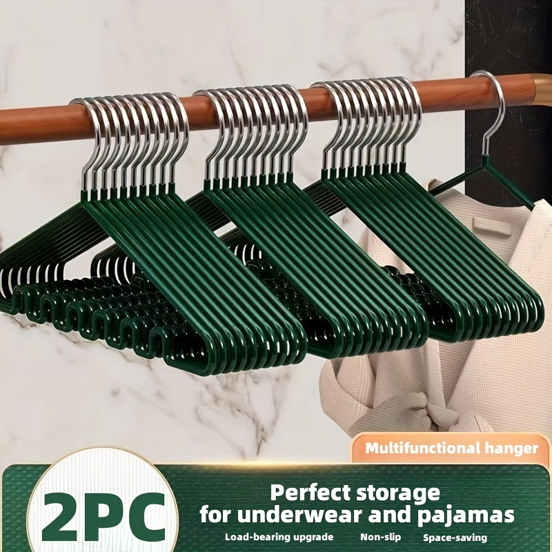 Metal Dipped Non-slip Hangers Waves Support Magic Hangers Clothes Dry