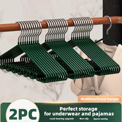 Metal Dipped Non-slip Hangers Waves Support Magic Hangers Clothes Dry