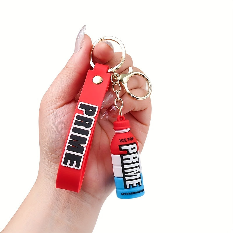 Colorful Water Bottle Key Chain Bag Car Key Pendant