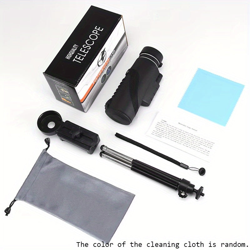 10x42 HD Zoom Telescope for Camping Bird Watching