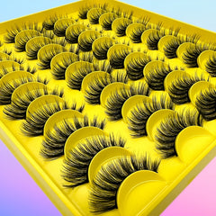 20 Pairs 3D Faux Mink Lashes for Natural Volume & Extension
