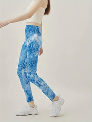  Tie Dye High Waist Yoga Pants