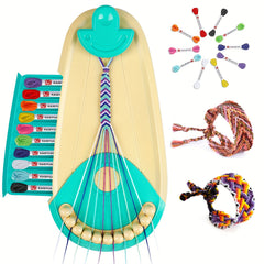 Friendship Bracelet Making Kit Girls - Kids Arts and Crafts String Maker Set