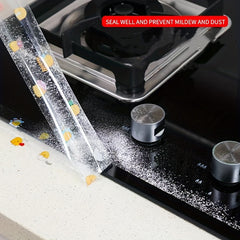 Beauty Seam Stickers Waterproof Kitchen Sink Mildew-proof Dish Gap Toilet Strip