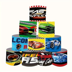 12pcs Racing Slap Bracelets for Racing Party Favors