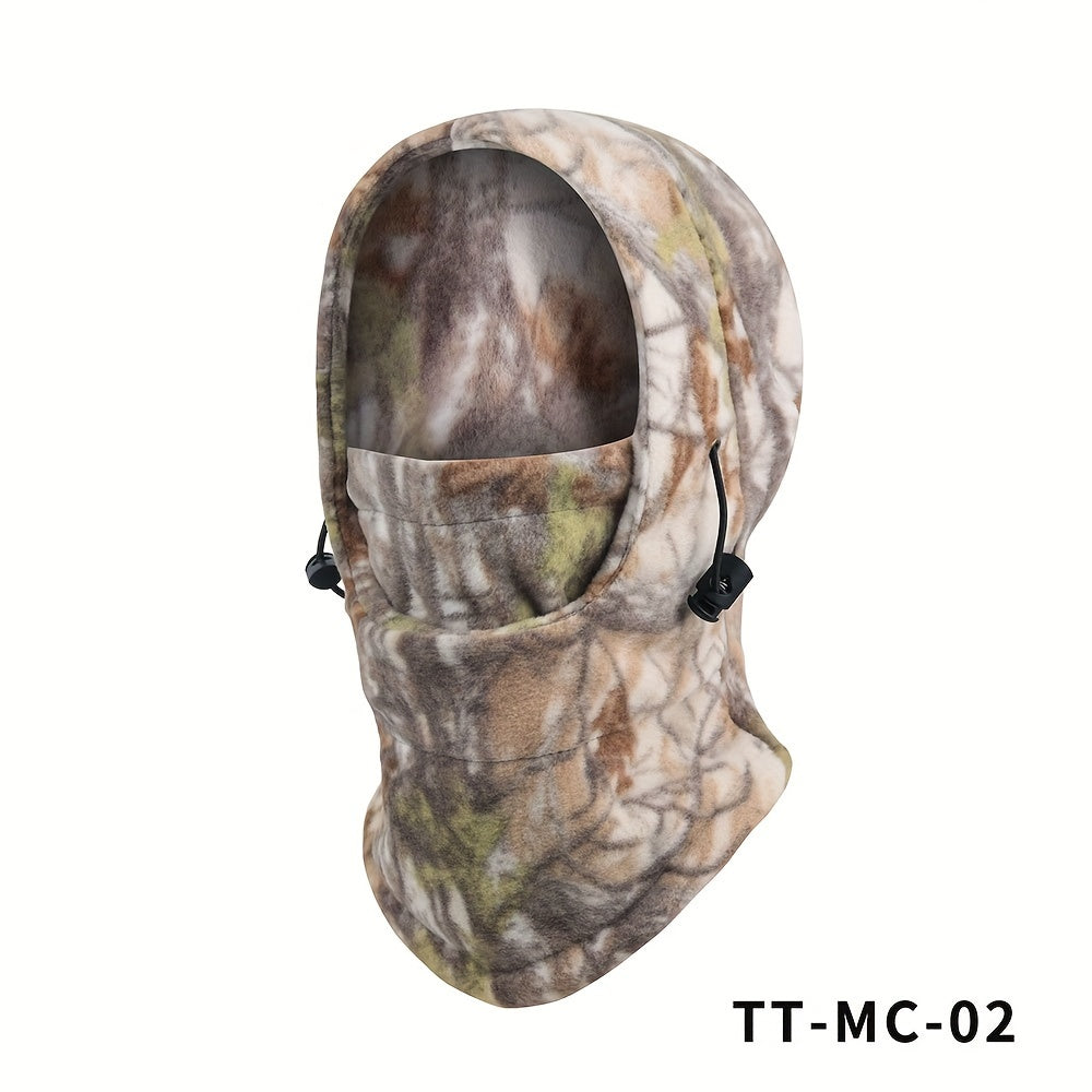 Cycling Mask For Cold Winter Weather - Camouflage Hat