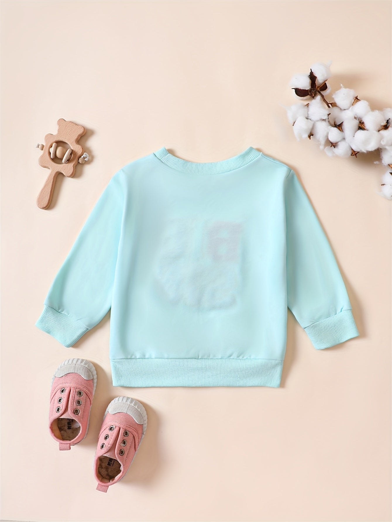 Kids BIG SIS Embroidered Sweatshirt Long Sleeve Top Pullovers