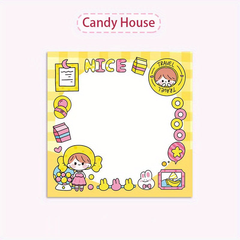 160pcs Cartoon Sticky Notes Set for Office School Supplies