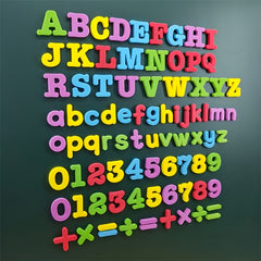 26/52pcs Magnetic Letter Learning Fridge Magnets English Spelling Teaching Aids