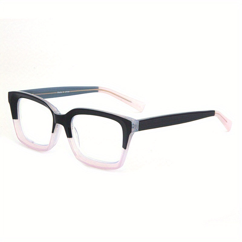 Men's Vintage Business Reading Glasses Spring Hinge Light Blocking