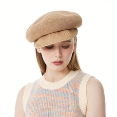 Classic Solid Beret Casual Newsboy Hat Vintage Painter Cap
