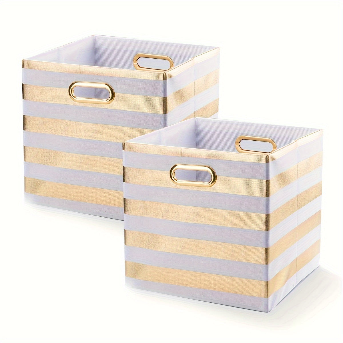 2pack Foldable Storage Boxes Home Decor