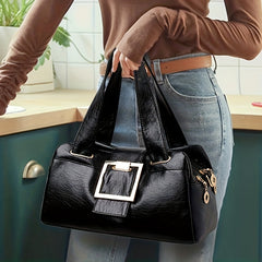 Large Capacity Shoulder Bag Soft Handbag Stylish Crossbody Bag