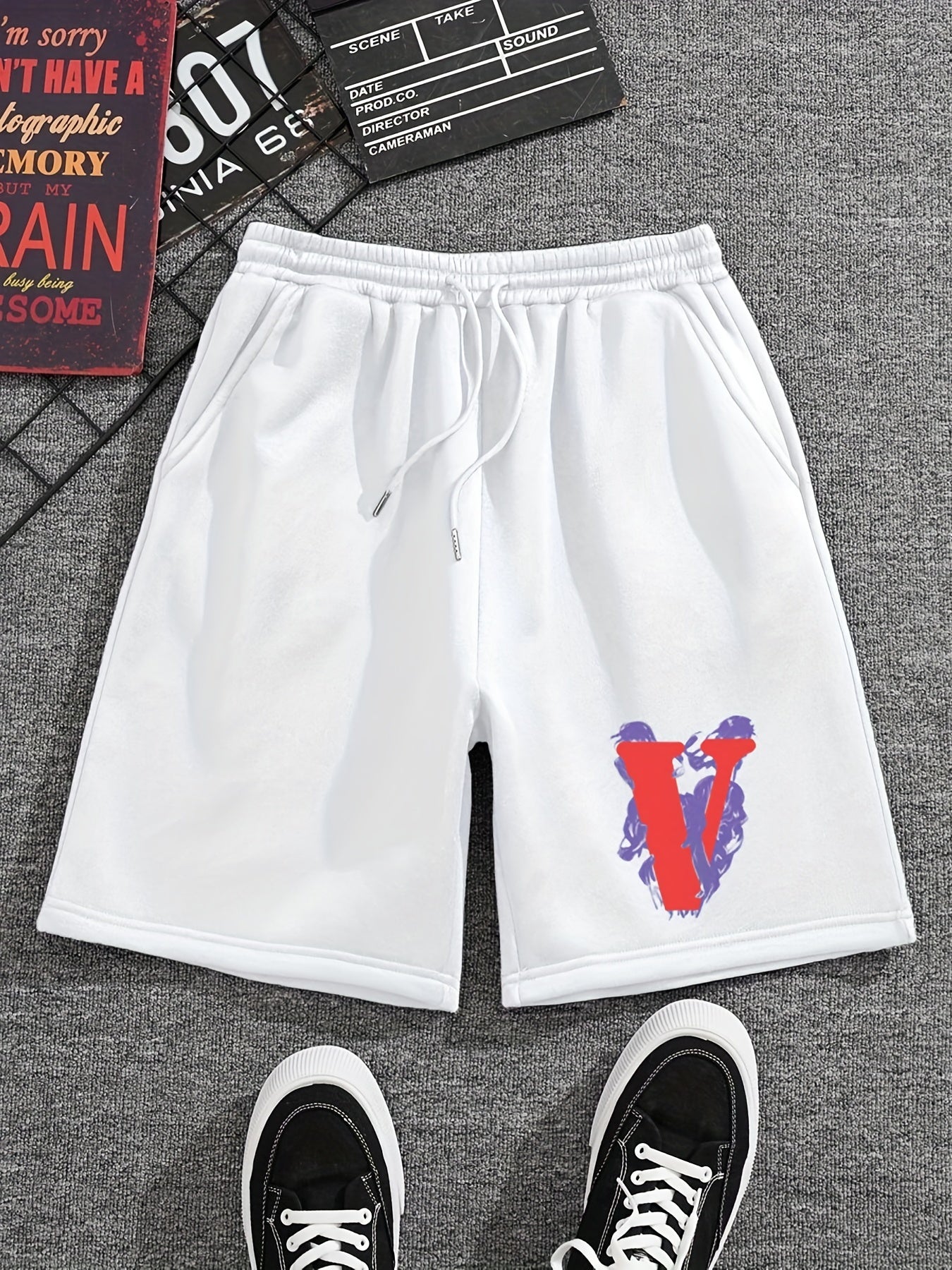 Men's Breathable Drawstring Shorts