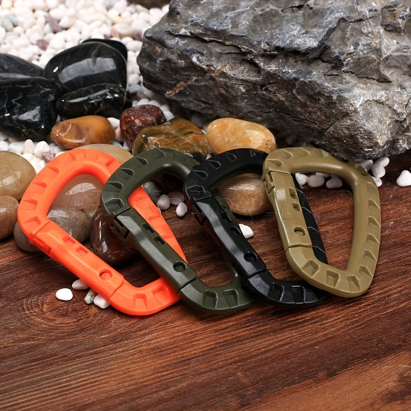 Plastic Steel Quick Release Key D Buckle Quick Clip