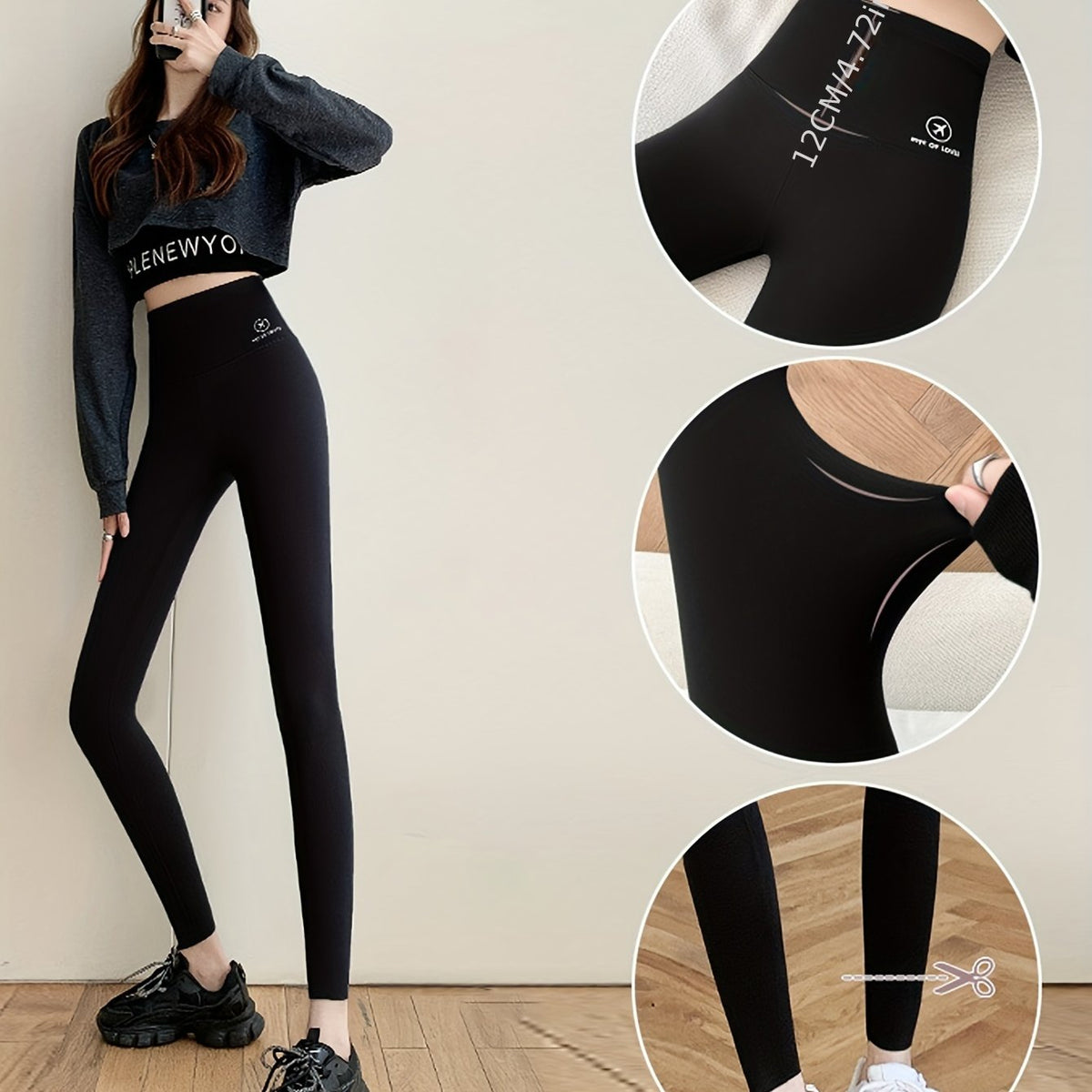 High Waist Yoga Leggings for Women Workout Gym Exercise