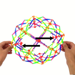 Colorful Inflatable Ball for Yoga and Stress Relief