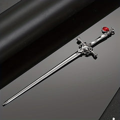Vintage Rhinestone Sword Hair Pin Hair Styling Accessory