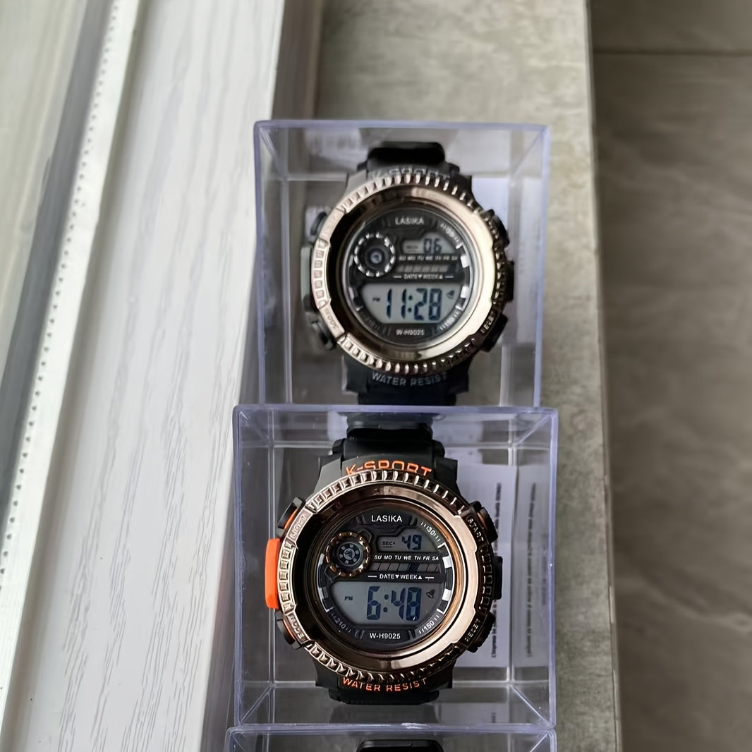 Kids' Sports Watch with Alarm and Timer Functions