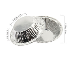 100pcs Baking Foil Cupcake Egg Tart Mold Cups
