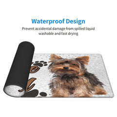 Dog Mom Gaming Mouse Pad - Non Slip Rubber Base