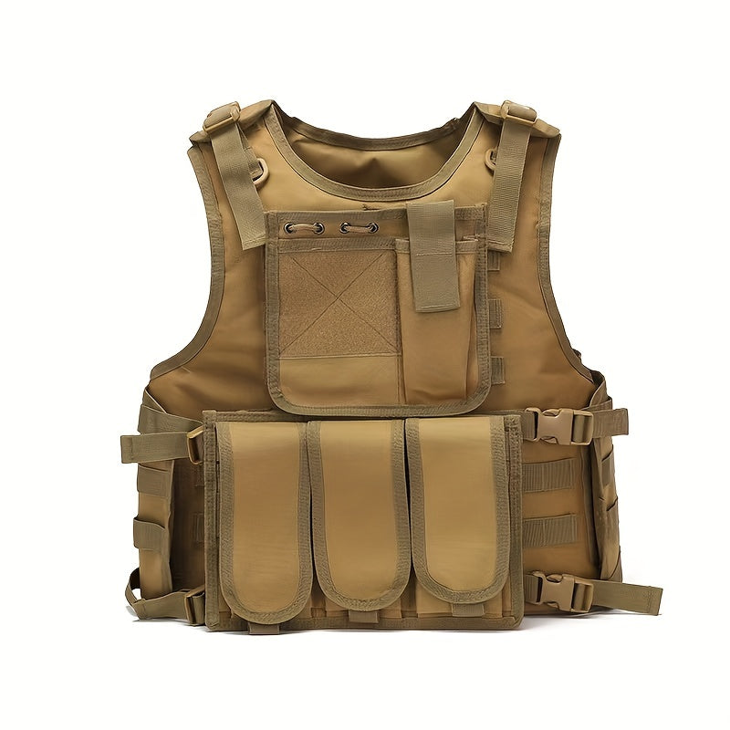 Adjustable Lightweight Airsoft Vest for Safety Protection