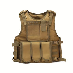 Adjustable Lightweight Airsoft Vest for Safety Protection