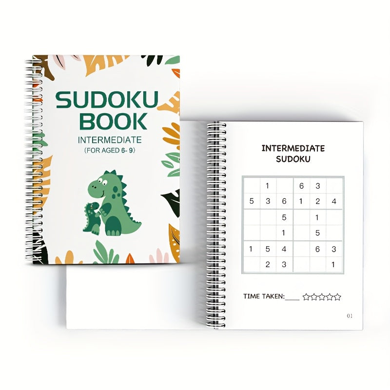 Sudoku Book Ages 3 Easy to Hard Fun & Educational Puzzle Enhances Concentration