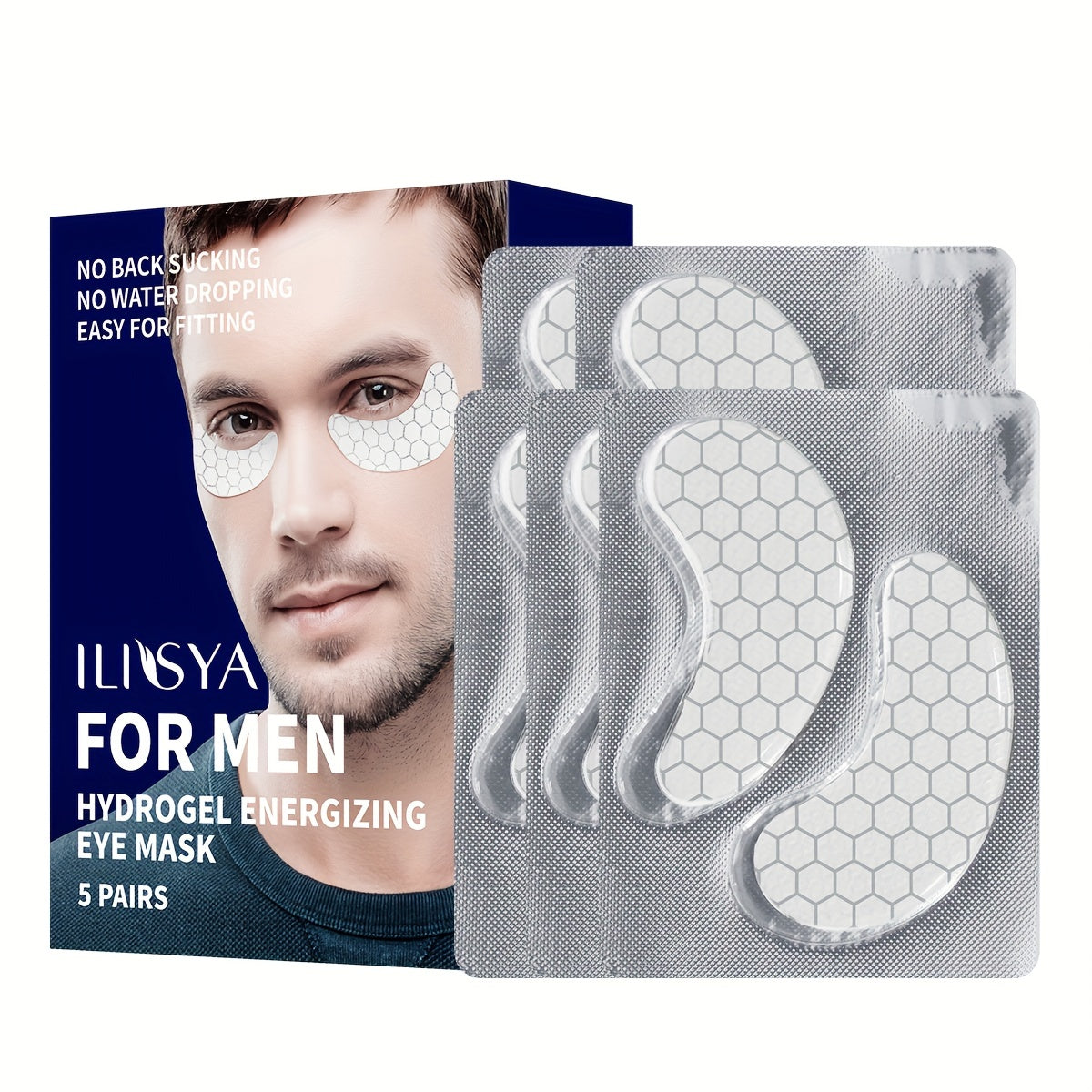 Men's Night Repair Eye Mask Hydrates & Repairs Eye Circles Fine Lines