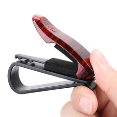 Car Glasses Clip Sunglasses Holder Sun Visor Bill Card Storage Clip