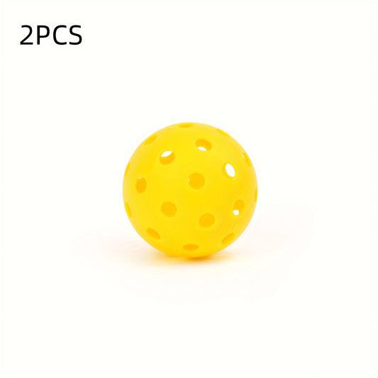 2PCS Outdoor Pickleballs 40 Hole For Training Game Indoor And Outdoor