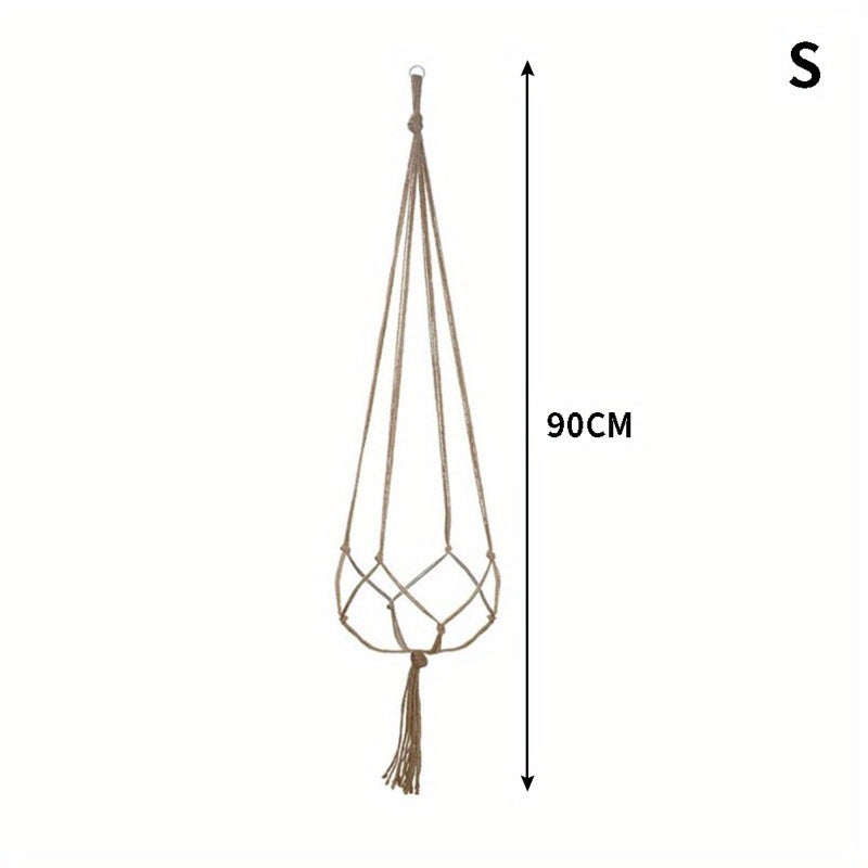 Macrame Wall Hanging Plant Pot for Stylish Garden Decor