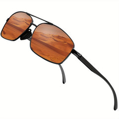 Polarized Sports Sunglasses Metal Frame UV Protection Summer Sunglasses