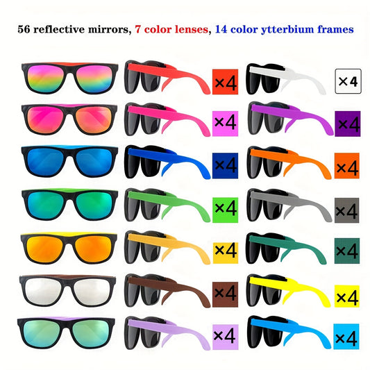 Neon Party Sunglasses Bulk for Adults & Teens